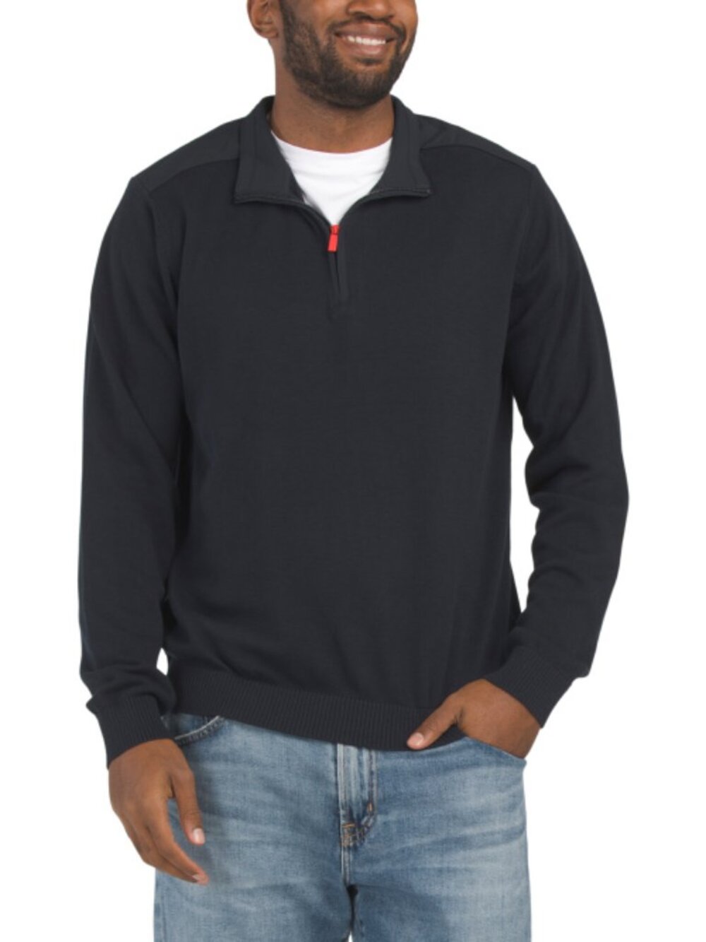 HUNTER Quarter Zip Sweater